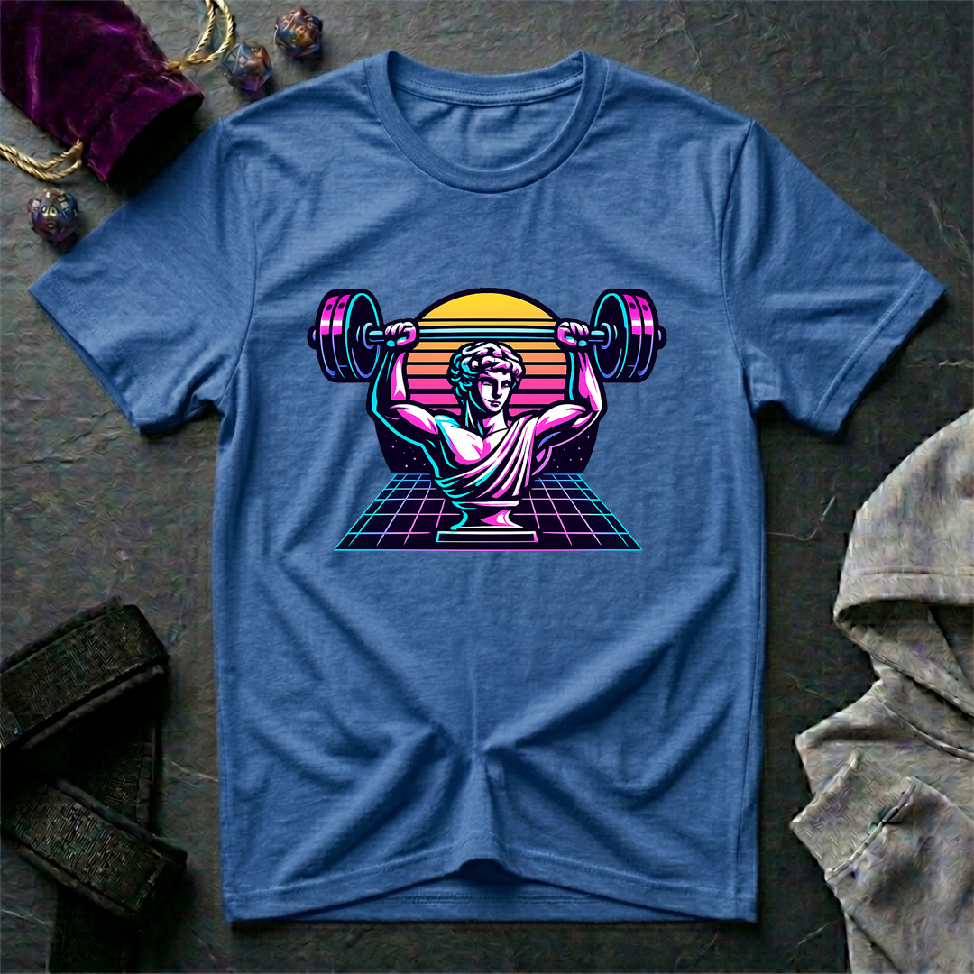 Greek Bust Synthwave T-Shirt