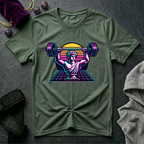 Greek Bust Synthwave T-Shirt