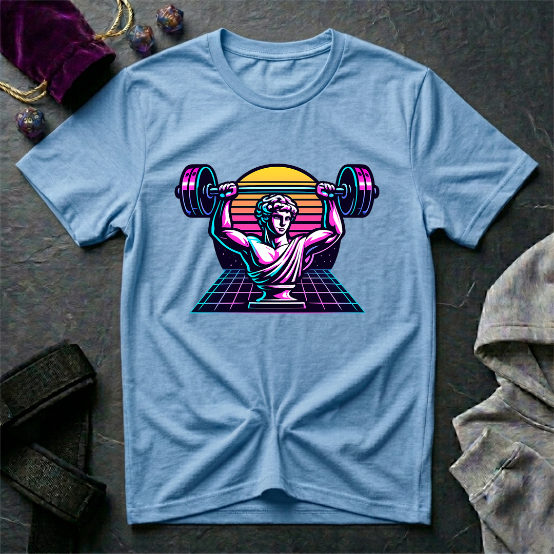 Greek Bust Synthwave T-Shirt