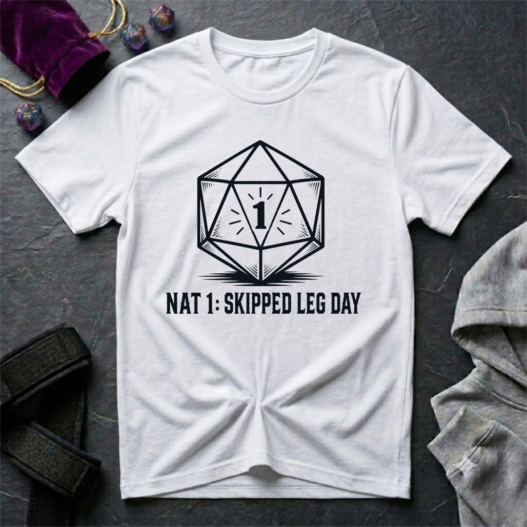 Nat 1 Skipped Leg Day T-Shirt