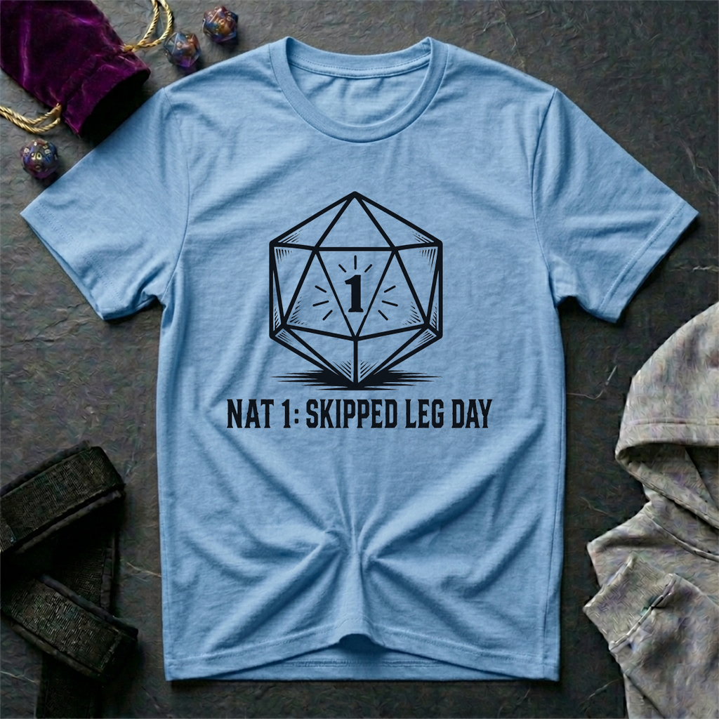 Nat 1 Skipped Leg Day T-Shirt