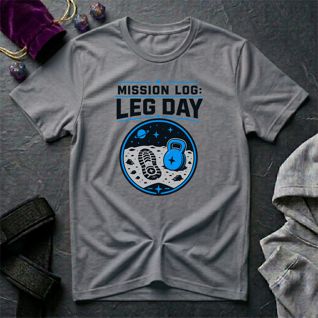 Mission Log Leg Day T-Shirt