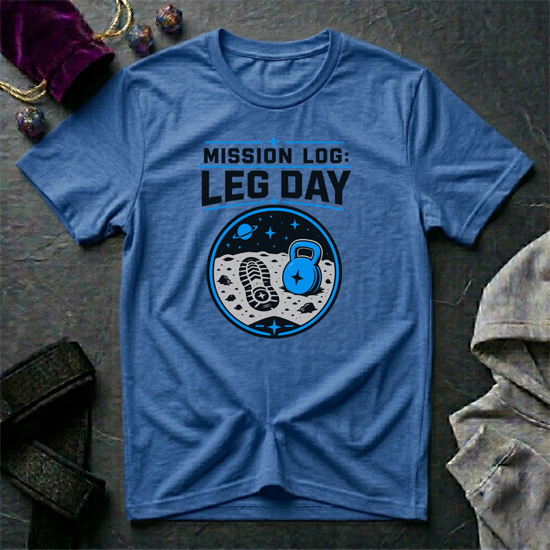 Mission Log Leg Day T-Shirt