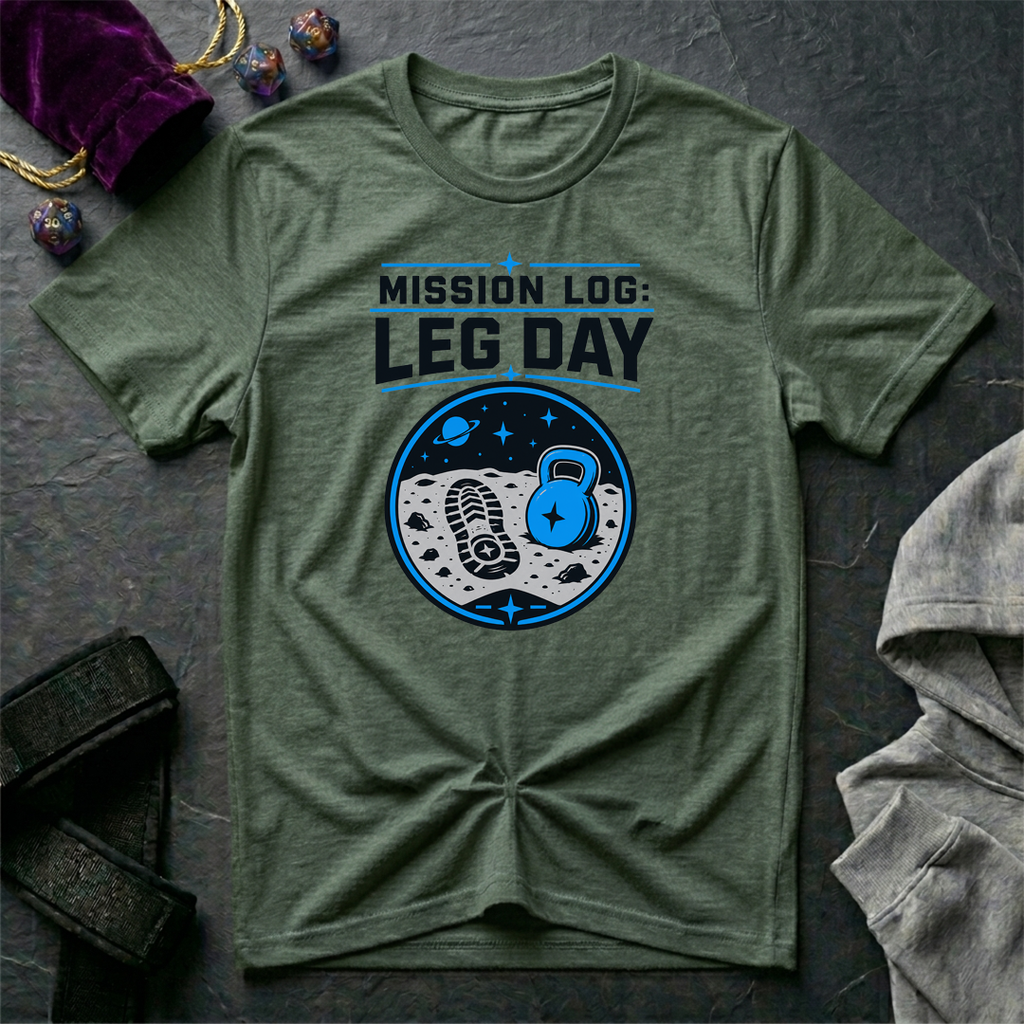 Mission Log Leg Day T-Shirt