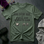 Newton's Third Law of Gains T-Shirt