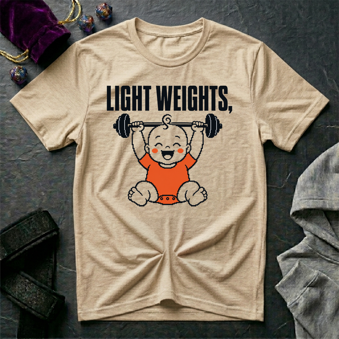 Light Weights, Baby T-Shirt