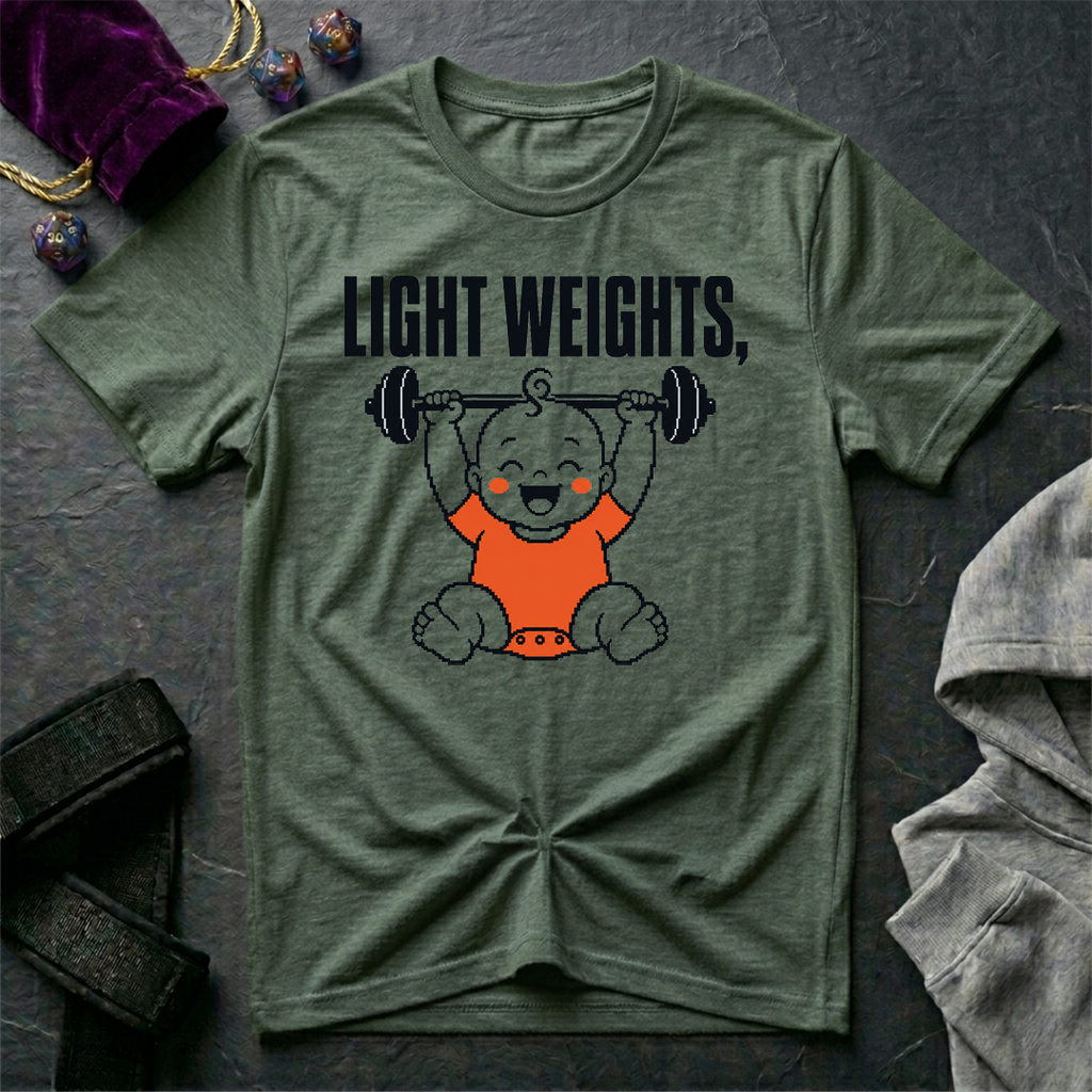 Light Weights, Baby T-Shirt