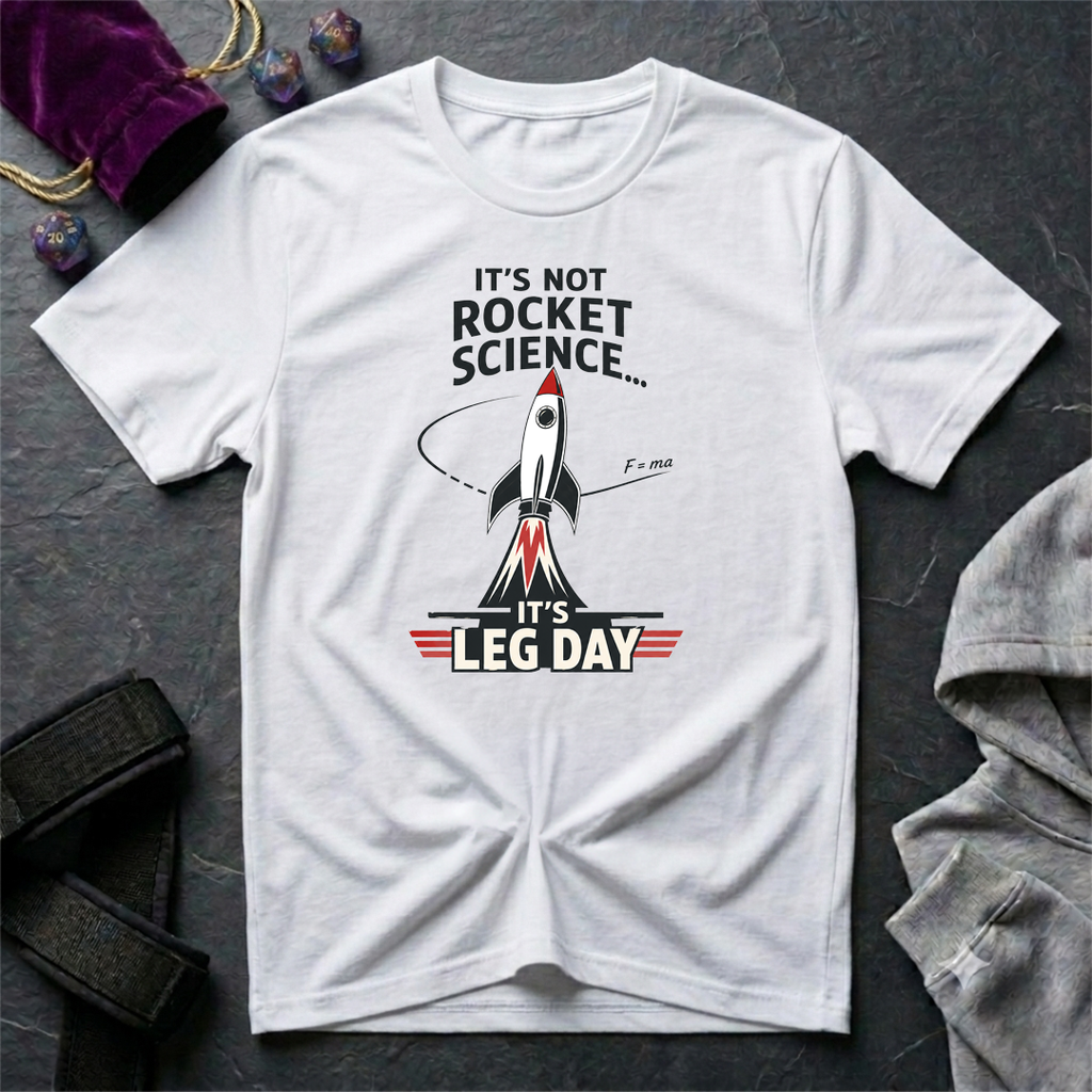 Not Rocket Science Leg Day T-Shirt