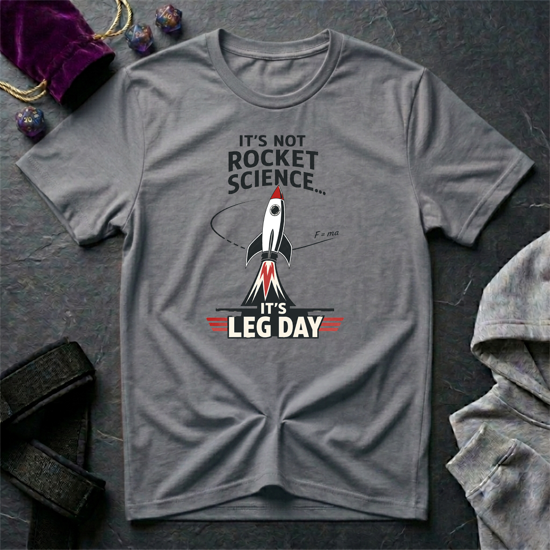 Not Rocket Science Leg Day T-Shirt