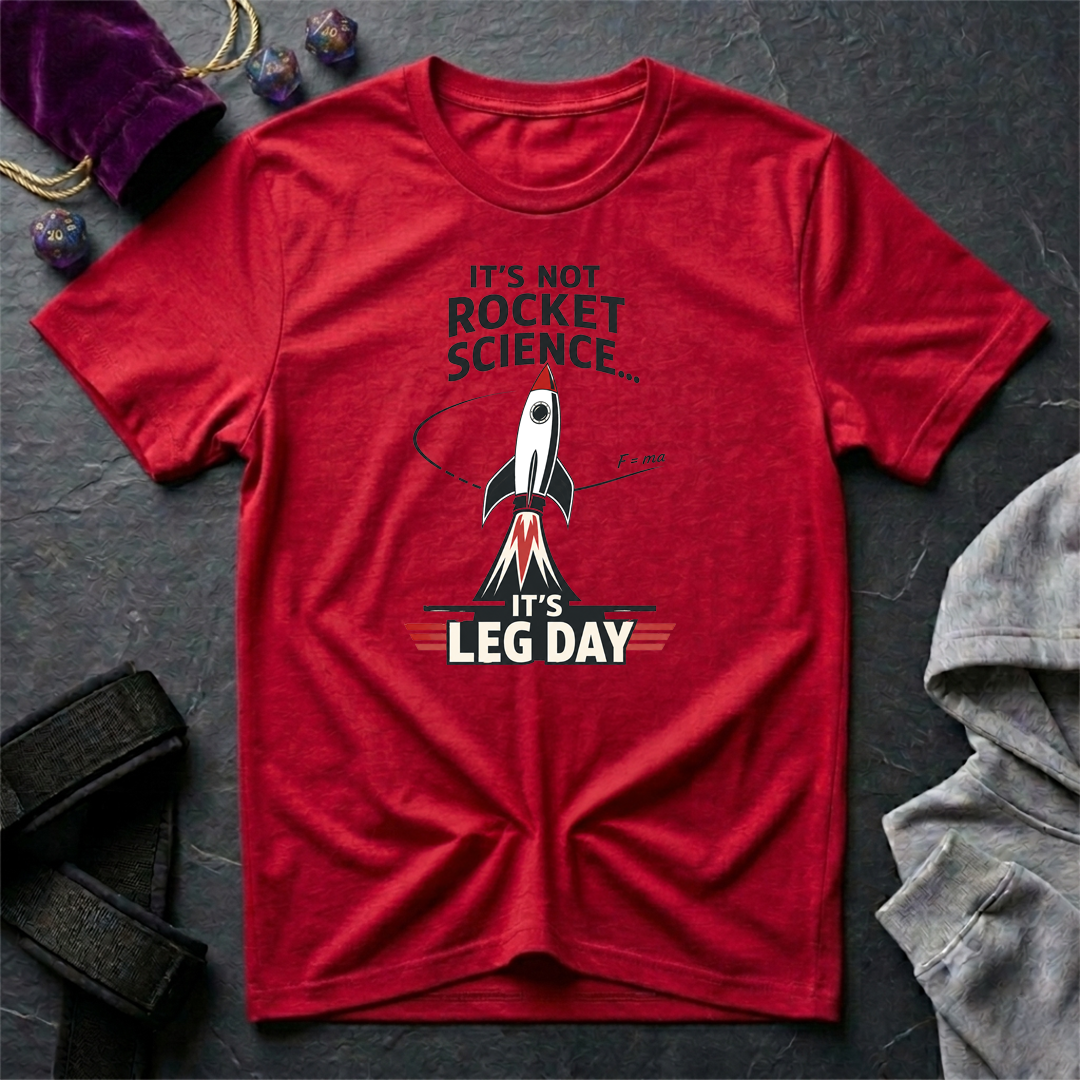 Not Rocket Science Leg Day T-Shirt