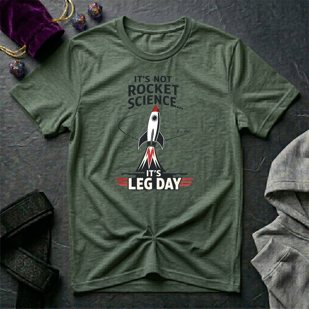 Not Rocket Science Leg Day T-Shirt