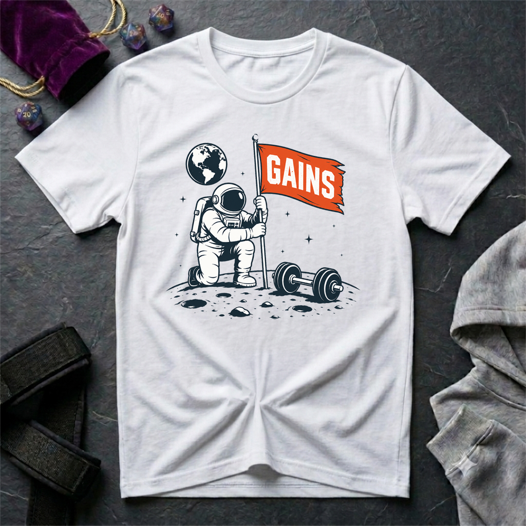Planting Gains Flag T-Shirt