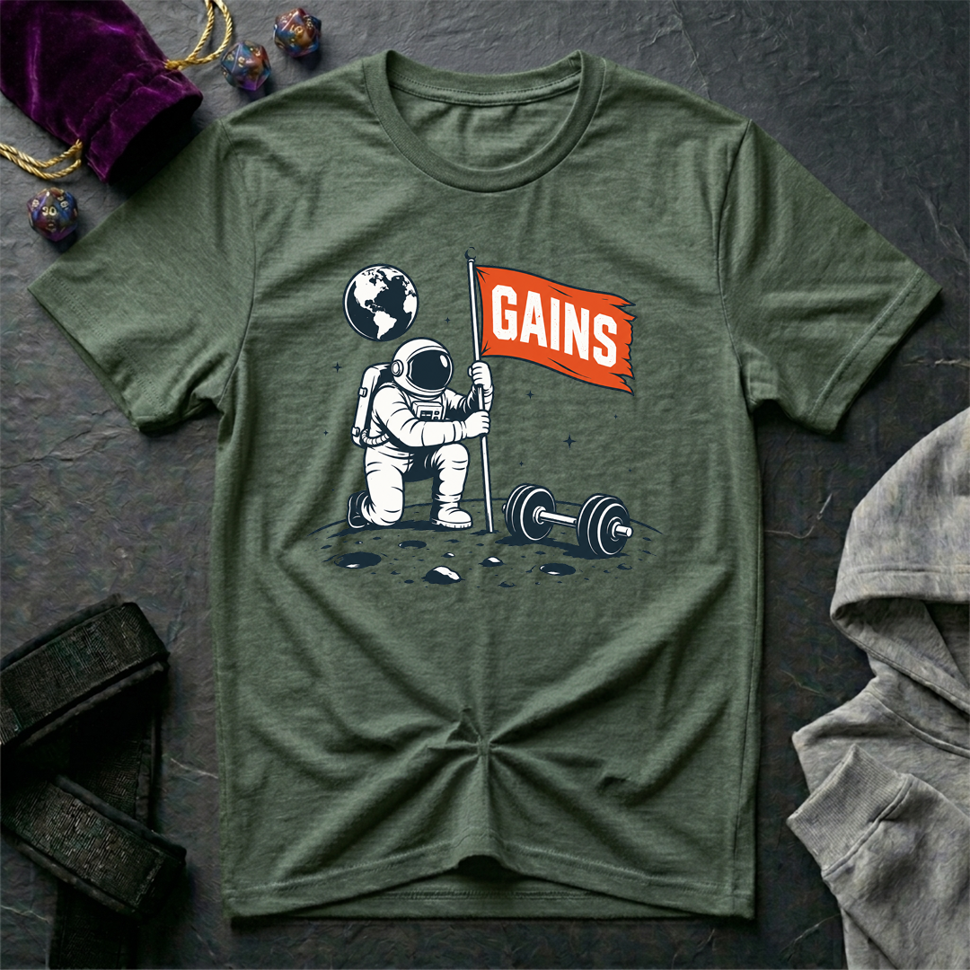 Planting Gains Flag T-Shirt
