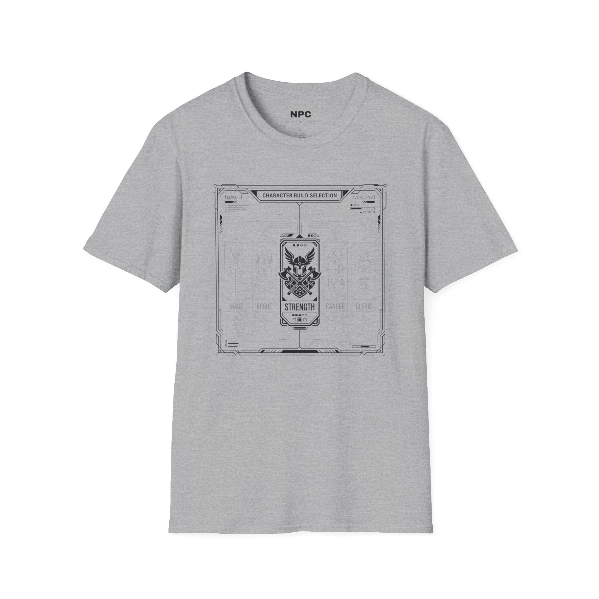 Character Build T-Shirt