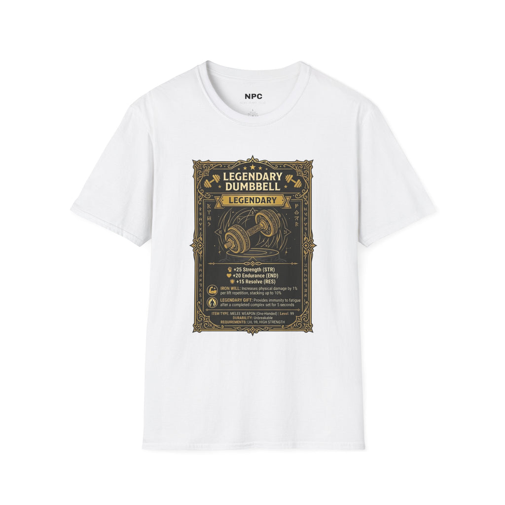 Legendary Dumbbell T-Shirt