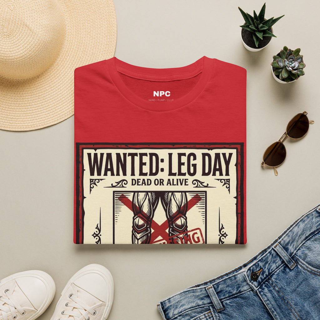 Wanted Leg Day T-Shirt