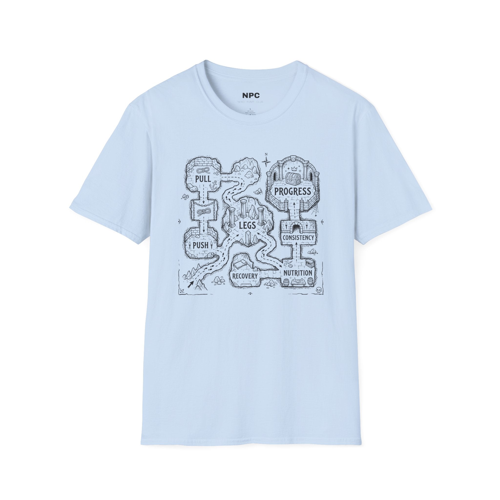 Dungeon Map T-Shirt