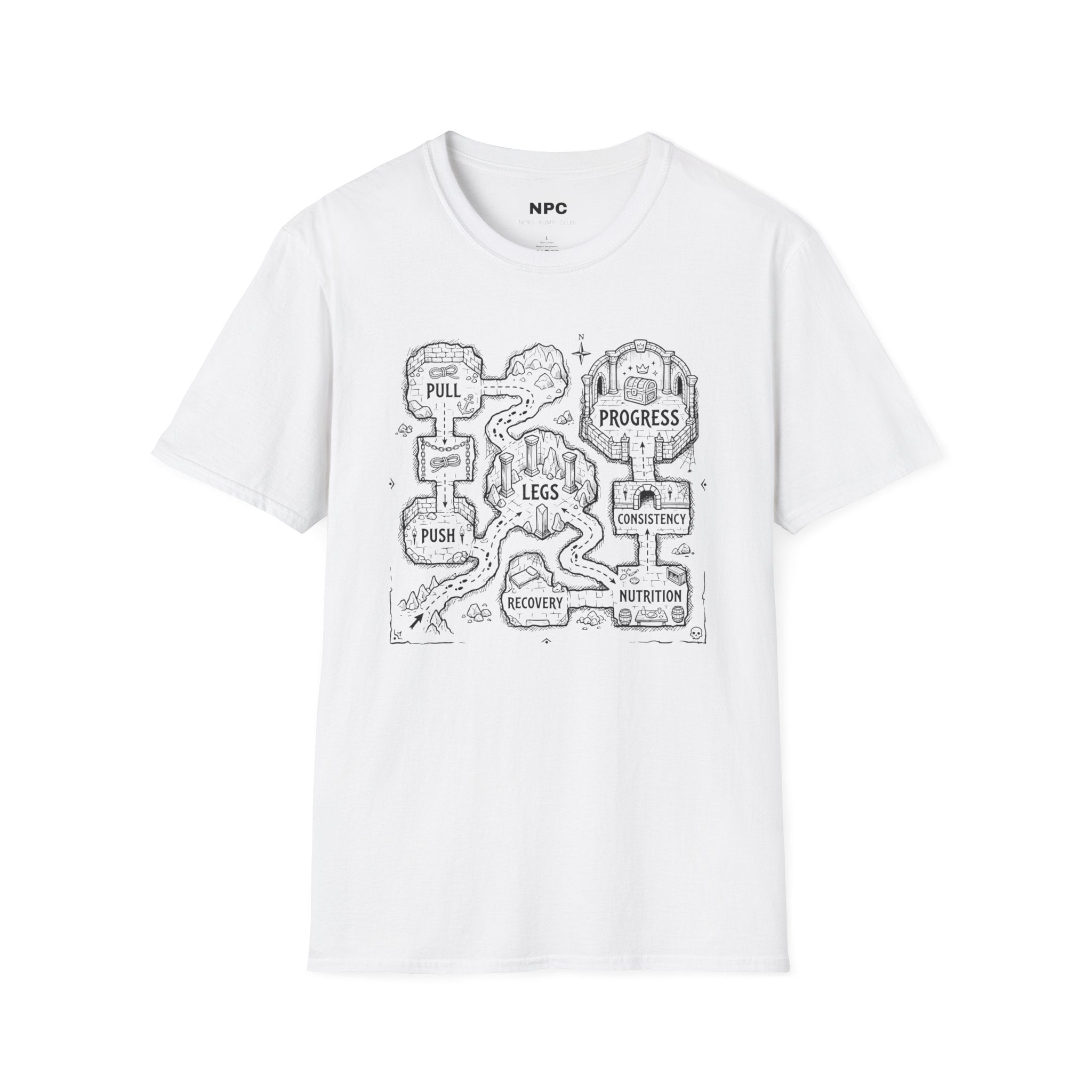 Dungeon Map T-Shirt