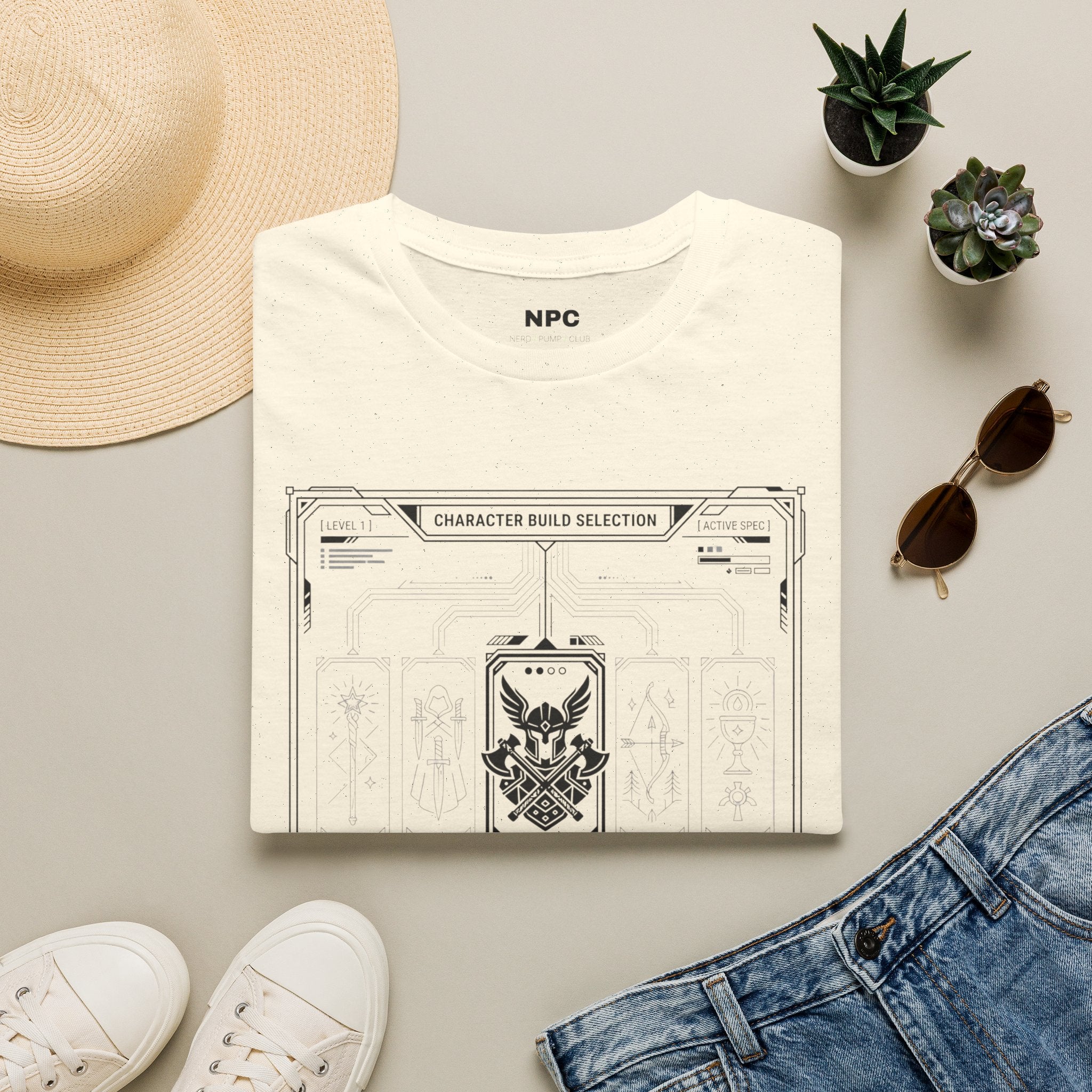 Character Build T-Shirt