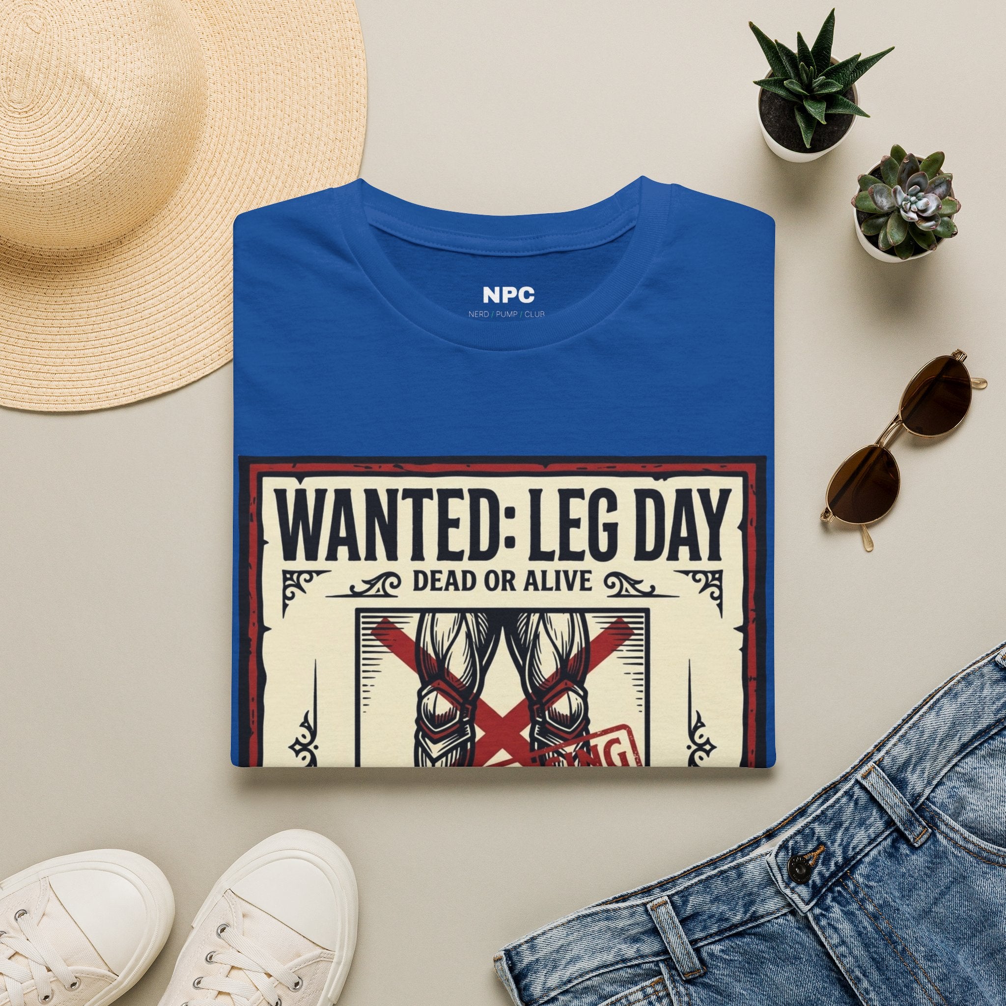 Wanted Leg Day T-Shirt