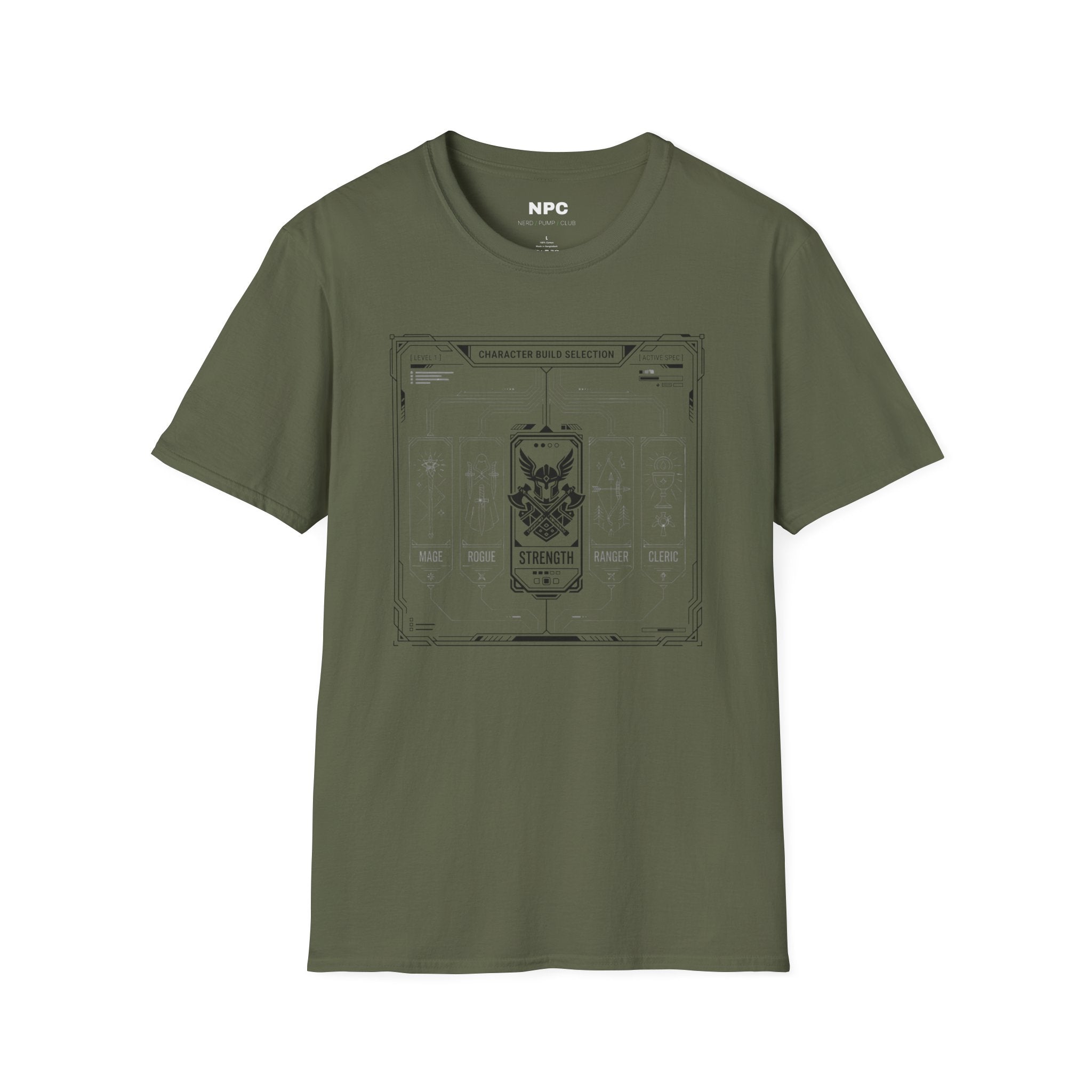 Character Build T-Shirt