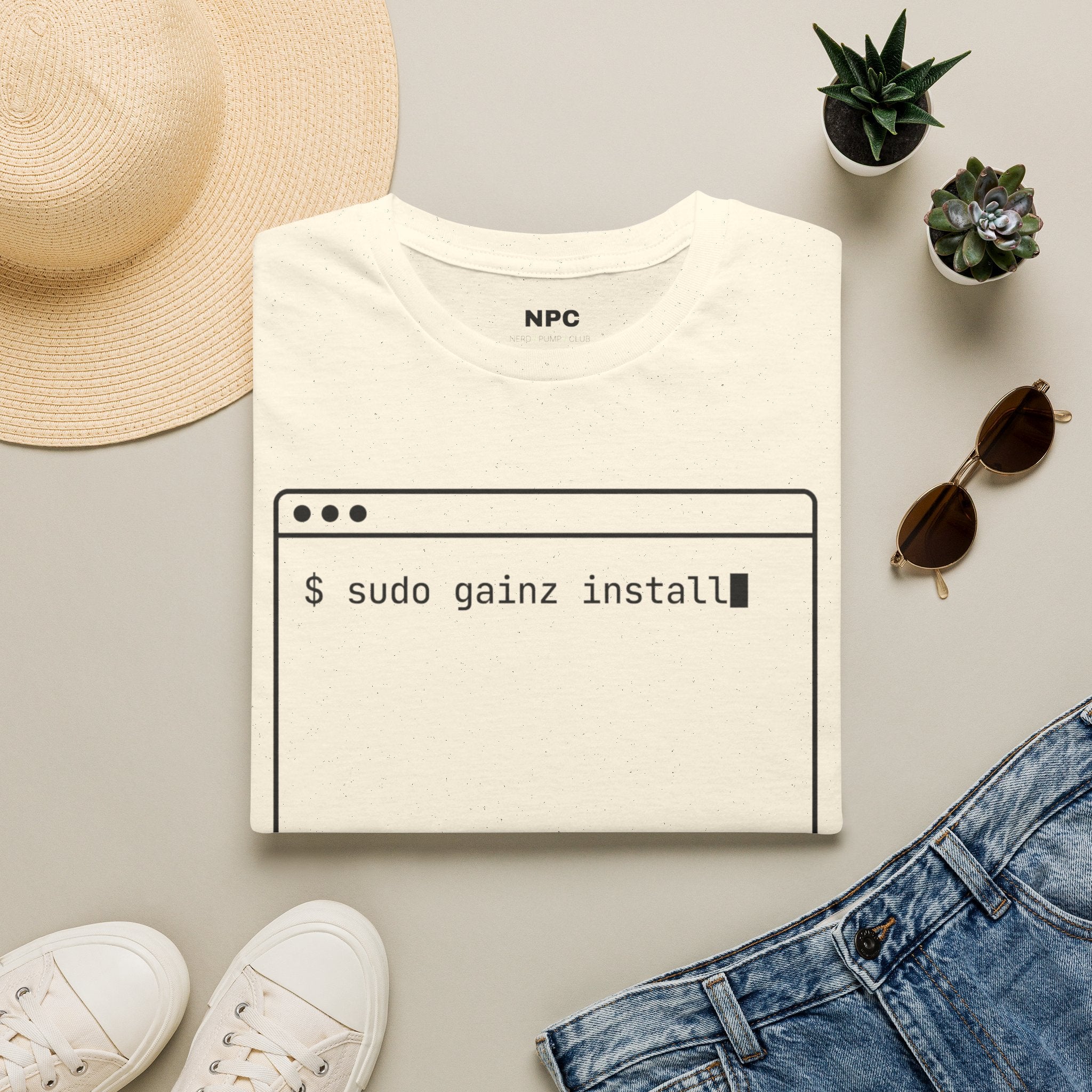 Sudo Gainz Install T-Shirt