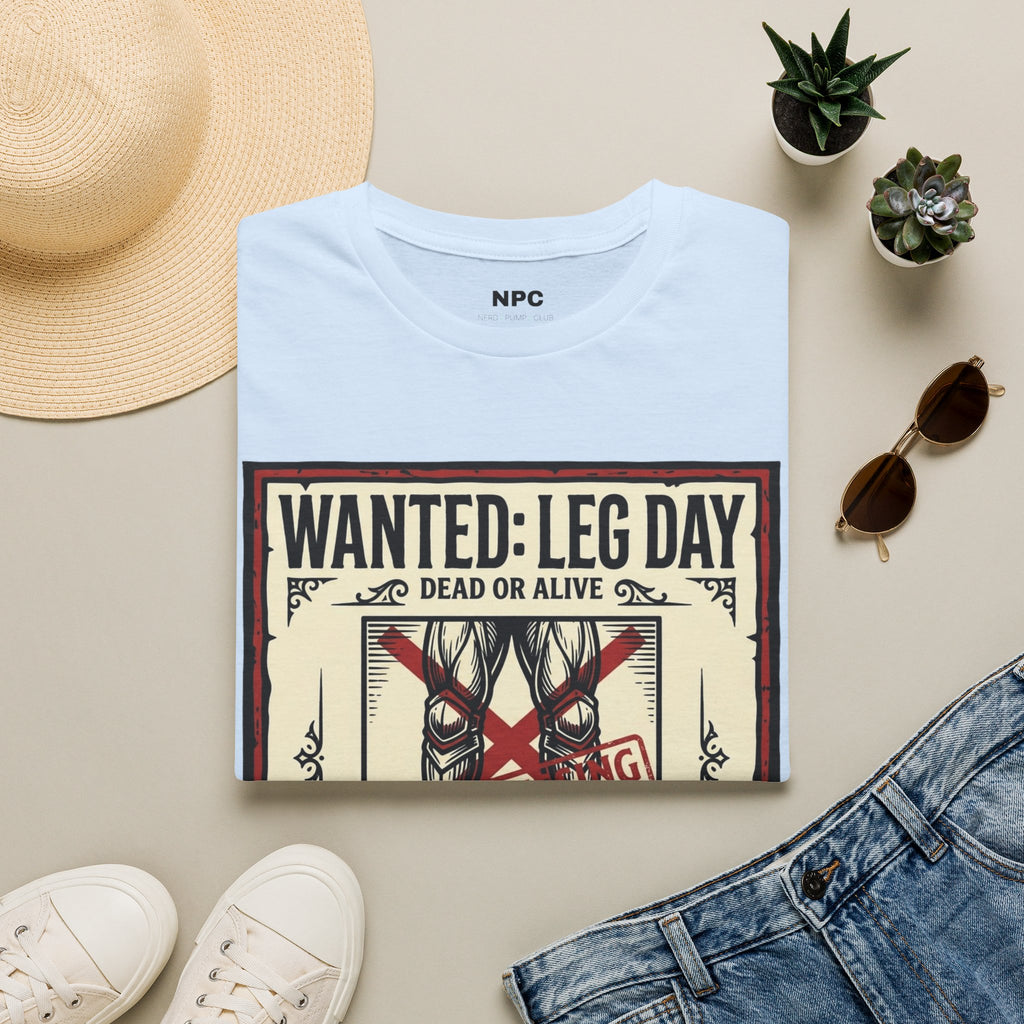 Wanted Leg Day T-Shirt