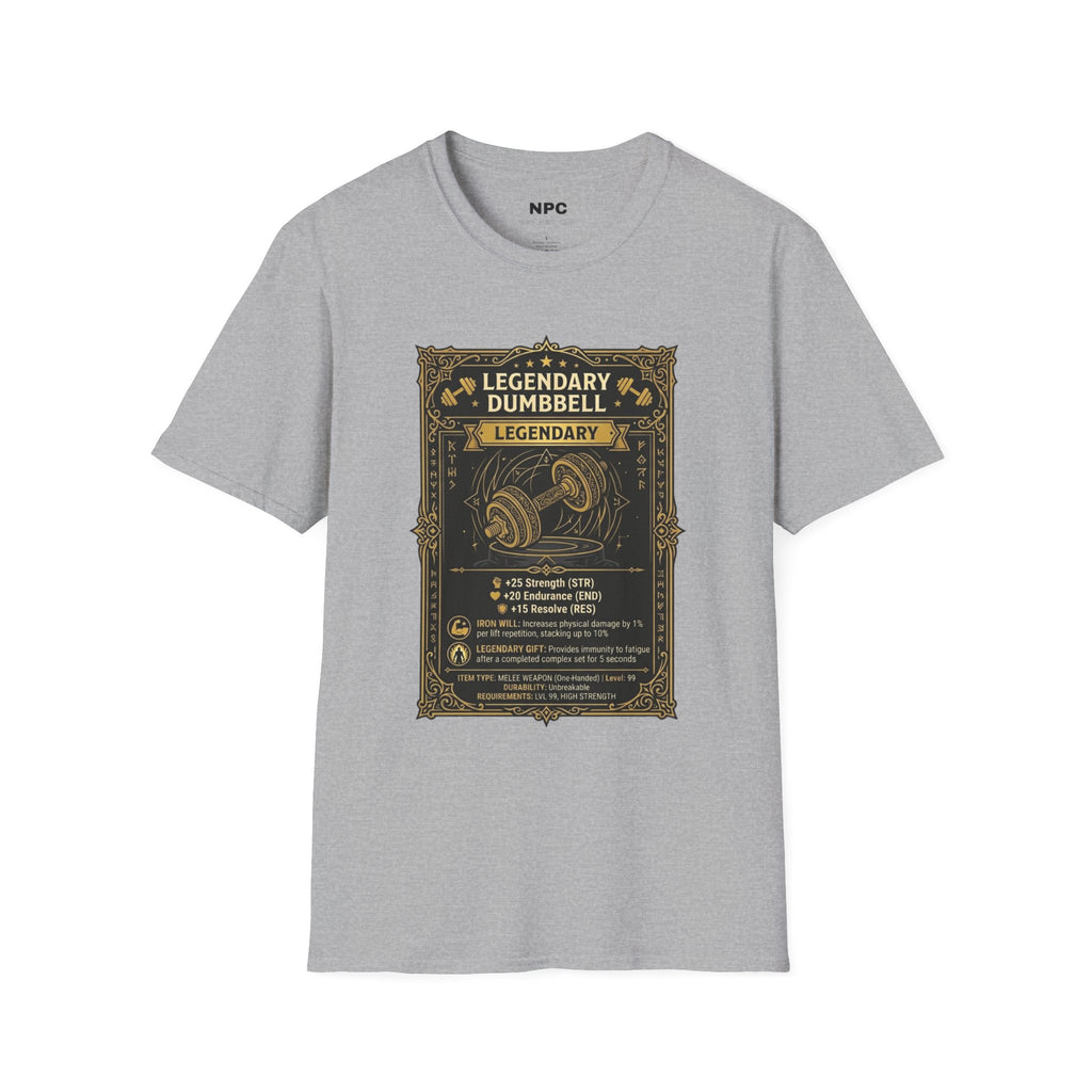 Legendary Dumbbell T-Shirt