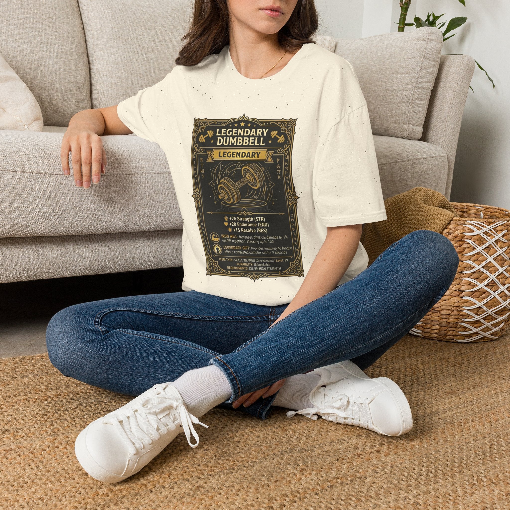 Legendary Dumbbell T-Shirt