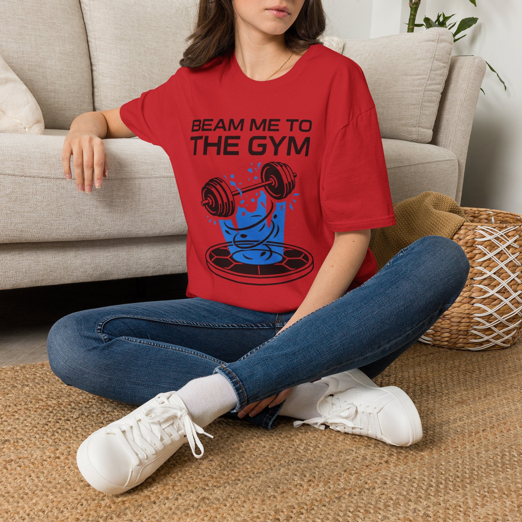 Beam Me To The Gym T-Shirt