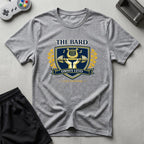 DreamMaker mockup — Bard Crest T-Shirt (sport-grey)