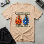 DreamMaker mockup — Choose Your Potion T-Shirt (natural)