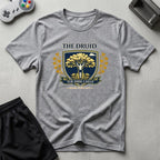 DreamMaker mockup — Druid Crest T-Shirt (sport-grey)