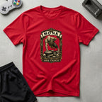 DreamMaker mockup — Inner Strength T-Shirt (red)