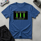 DreamMaker mockup — Life Support Systems T-Shirt (royal)