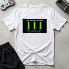 DreamMaker mockup — Life Support Systems T-Shirt (white)