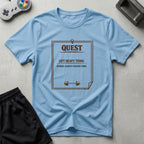 DreamMaker mockup — Lift Heavy Thing T-Shirt (light-blue)