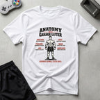 DreamMaker mockup — Lifter Anatomy T-Shirt (white)