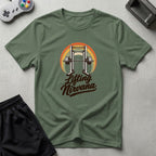 DreamMaker mockup — Lifting Nirvana T-Shirt (military-green)