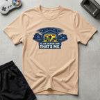 DreamMaker mockup — Light Before Dawn T-Shirt (natural)