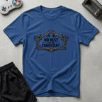 DreamMaker mockup — No Rest T-Shirt (royal)