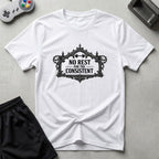 DreamMaker mockup — No Rest T-Shirt (white)