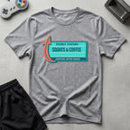 DreamMaker mockup — Now Playing Gym T-Shirt (sport-grey)