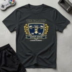 DreamMaker mockup — Paladin Crest T-Shirt (black)