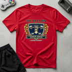 DreamMaker mockup — Paladin Crest T-Shirt (red)
