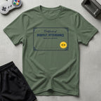 DreamMaker mockup — Perfect Attendance T-Shirt (military-green)