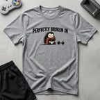 DreamMaker mockup — Perfectly Broken In T-Shirt (sport-grey)