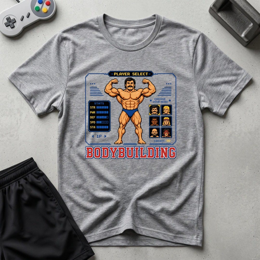 DreamMaker mockup — Player Select T-Shirt (sport-grey)