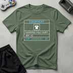 DreamMaker mockup — Polo Shirt Equipped T-Shirt (military-green)
