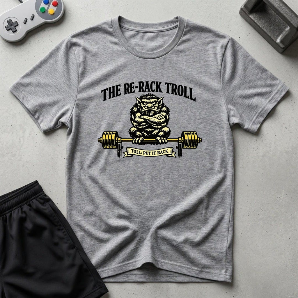 DreamMaker mockup — Re Rack Troll T-Shirt (sport-grey)